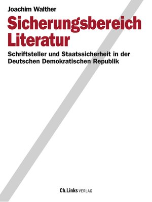 cover image of Sicherungsbereich Literatur